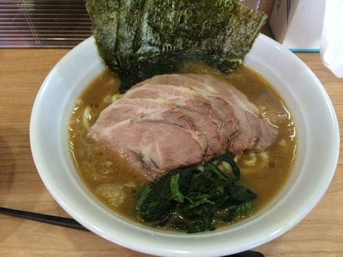 「チャーシューメン 850円」@横浜家系  おか家の写真