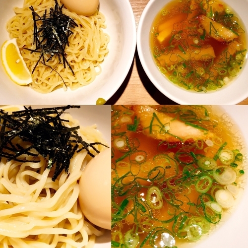 「☆白旨つけSOBA&味玉に切り落としチャーシュートッピング☆」@中華soba いそべの写真