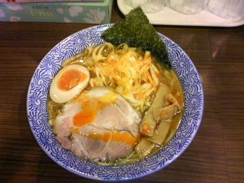 「辛ねぎらーめん（並）」@赤坂 麺道 いってつの写真