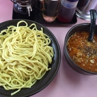 赤だまつけ麺大盛り