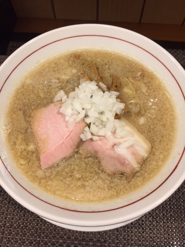 「背脂煮干　750円」@麺庵ちとせの写真