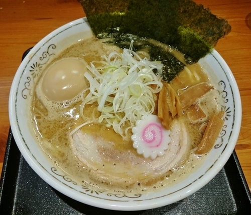 「濃厚味玉中華そば 880円」@中華そば 勝本の写真