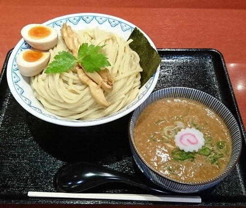「濃厚味玉つけ麺 (大盛)」@麺や庄の ラゾーナ川崎店の写真