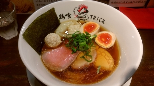 「特製鶏の醤油らーめん」@鶏喰～TRICK～の写真