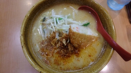 「九州麦味噌ラーメン」@麺場 田所商店 行徳店の写真