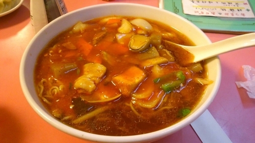 「麒麟麺」@麒麟の写真