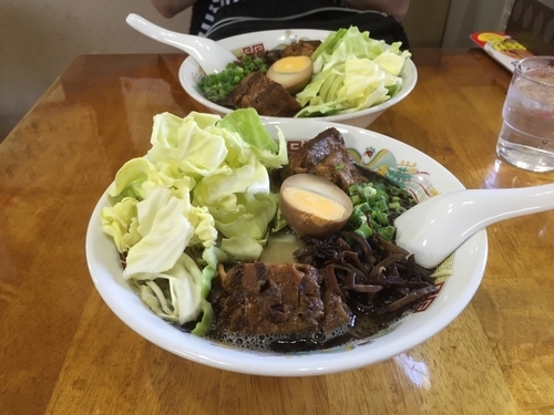 「熊本ターローメン ￥950＋替え玉￥150」@熊本らーめん 育元の写真