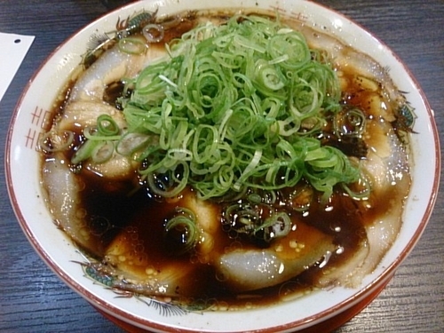 「松本ブラック中華そば」@中華そば マルキ商店の写真