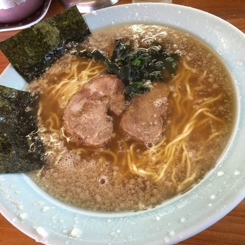 「ラーメン 麺固めネギ抜き」@ラーメンショップ 鹿島平井店の写真