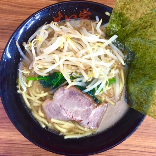 「らーめん￥500円(もやしTP＋50円)」@せい家 ひばりが丘店の写真