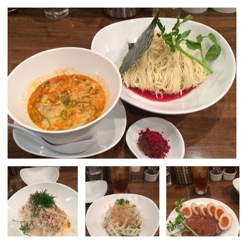 「麻辣担担つけ麺 & アラカルト」@創作麺工房 鳴龍の写真