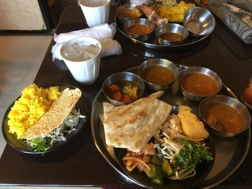 「ランチバイキング 1000円」@インドカレー専門店 印度家の写真