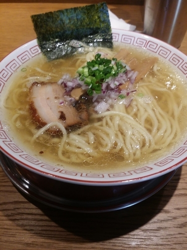 「手もみ煮干そば 780円(大盛50円)」@中華そば 二階堂の写真