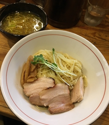 「柿酢のつけ麺 (塩) 850円」@麺屋KABOちゃんの写真