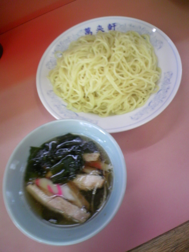 「つけ麺６００円」@中華そば萬来軒の写真