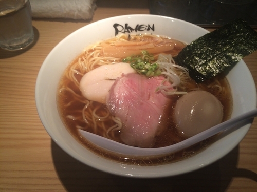 「味玉醤油ラーメン中盛」@Ramen にじゅうぶんのいちの写真