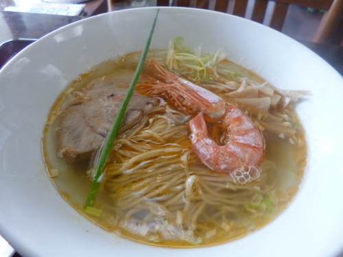 「えび潮らーめん」@天然だしラーメン 潮の音の写真
