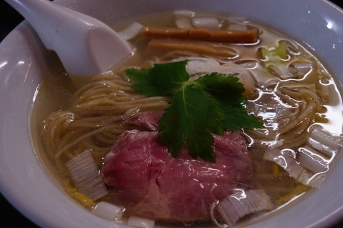 「大川feat　森尻episode貝（１００食限定）＋和え玉」@麺処 晴の写真