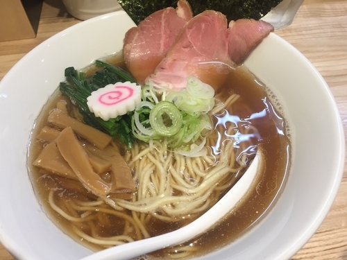 「（サブレギュラーメニュー）淡麗煮干らーめん¥750＋替玉¥100」@らーめん 改の写真