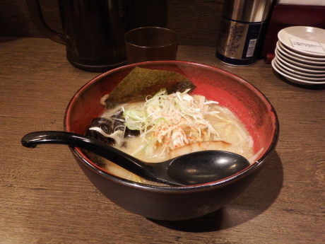 「ハーフらーめん（味噌味）」@札幌みその 札幌らーめん共和国店の写真
