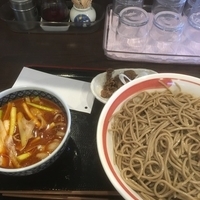 豚辛つけ蕎麦