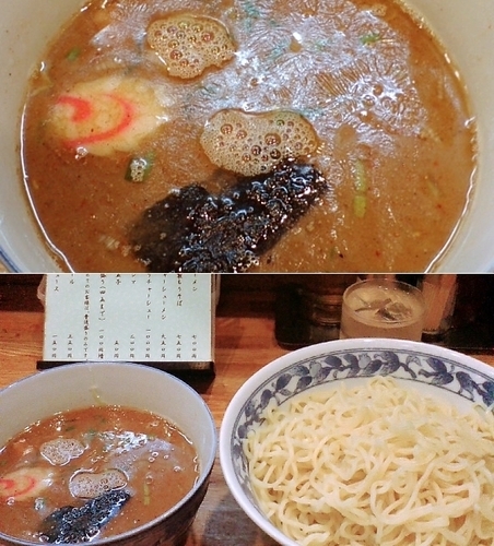 「特製もりそば 当時750円 +α」@必勝軒の写真