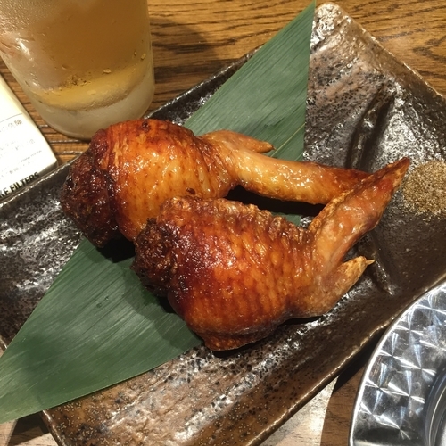 「手羽餃子」@肉汁餃子製作所ダンダダン酒場 下北沢店の写真