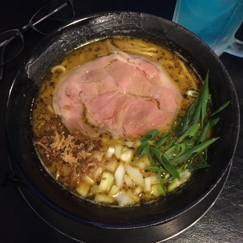 「スープカレーら～めん＋激辛トッピング」@麺ジャラスKの写真