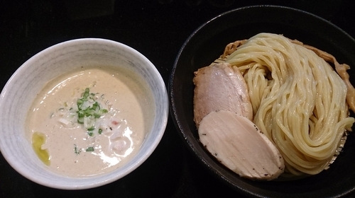 「【限定】冷しホワイトつけ」@七福軒の写真