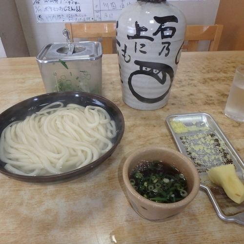 「釜揚げうどん大(400円)」@ジャンボうどん 高木の写真