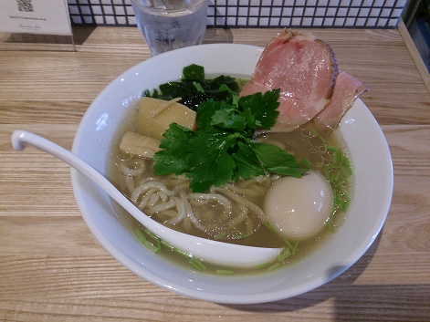 「味玉貝塩らーめん」@らーめん 改の写真