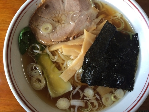 「ラーメン 700円」@手延べラーメン カーターの写真