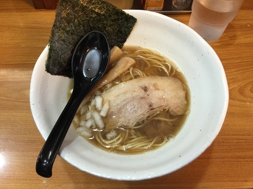 「【限定】煮干しそば 800円+替え玉250円」@いのうえの写真