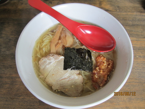 「天地返し麺　醤油　６８０円」@六紋銭エッセンスの写真