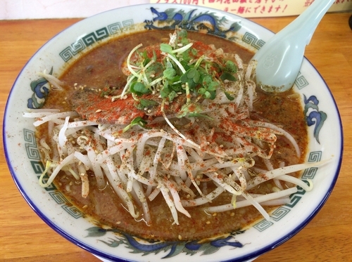 「マーラー味噌（辛さ増し）」@麺屋  我流の写真