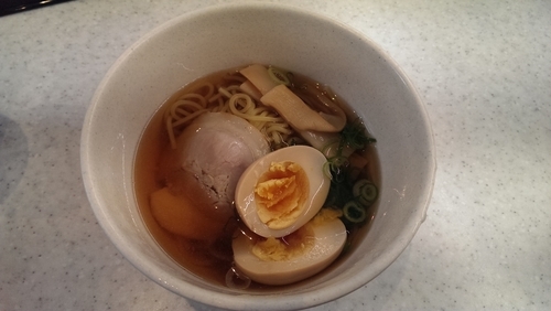 「旨あっさり、醤油らーめん」@かっぱ寿司 アクロスプラザ若葉台店の写真