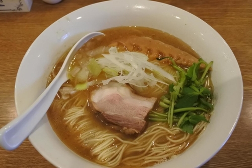 「煮干し醤油らぁめん」@バードメンの写真