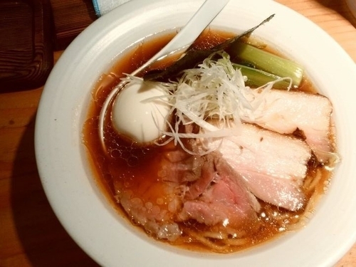 「特製醤油そば」@麺処 篠はらの写真