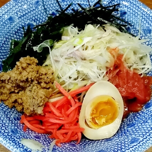 「【限定】ネギ味噌冷やし中華　７６０円」@麺や 蒼輝 AOIKAGAYAKIの写真