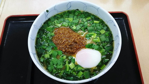 「ニラ味噌らーめん800円」@上信越道 松代PA上り線の写真