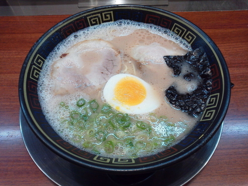 「ラーメン 650円」@久留米 大砲ラーメン KITTE博多店の写真