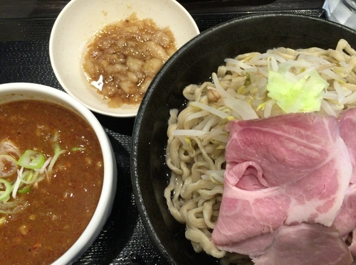 「旨 辛つけ麺」@つけ麺 どでんの写真