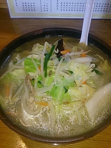 「タンメン」@日本一食堂 かなくぼ店の写真
