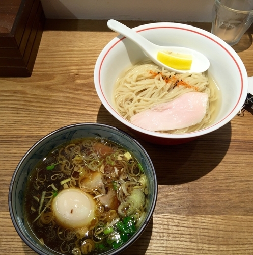 「[本日限定]天草大王のつけそば＋味玉1100円」@麺尊 RAGEの写真