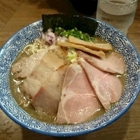 チャーシュー極農濃厚煮干しそば￥980+大盛￥100