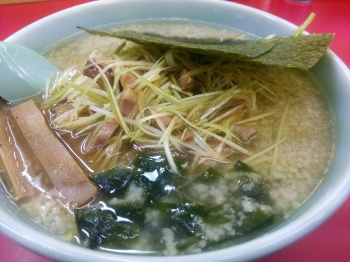 「ネギラーメン」@ラーメンショップ 犬塚本店の写真