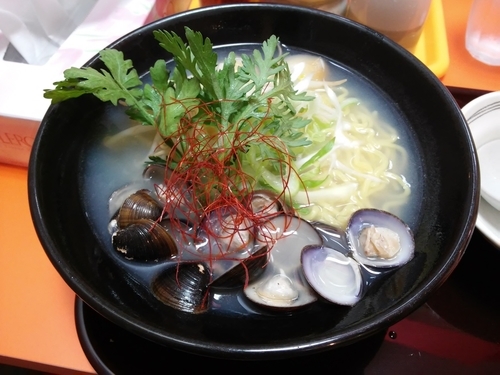 「しじみらーめん」@しじみラーメン きぬちゃん食堂の写真