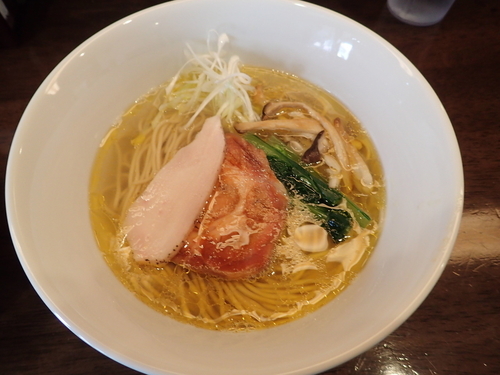 「芳醇中華そば　塩」@麺屋 龍壽の写真