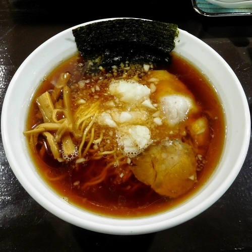 「ラーメン（600円）」@中華そば 弥栄の写真