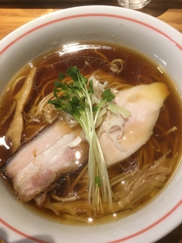 「軍鶏そば750円」@麺尊 RAGEの写真